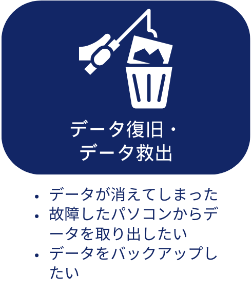 データ復旧・救出