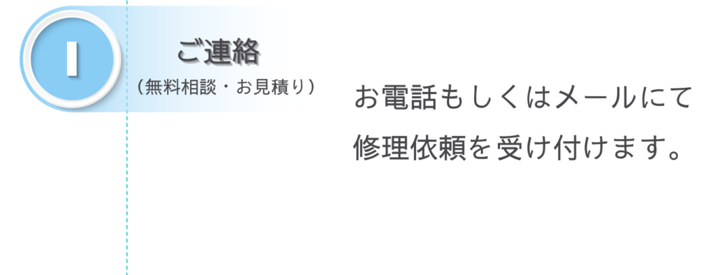 修理の流れ１